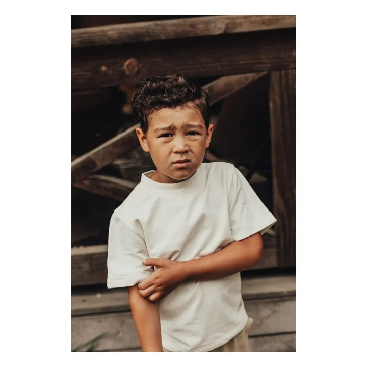 Baje Studio T-shirt Perth Saving The City | Blanc