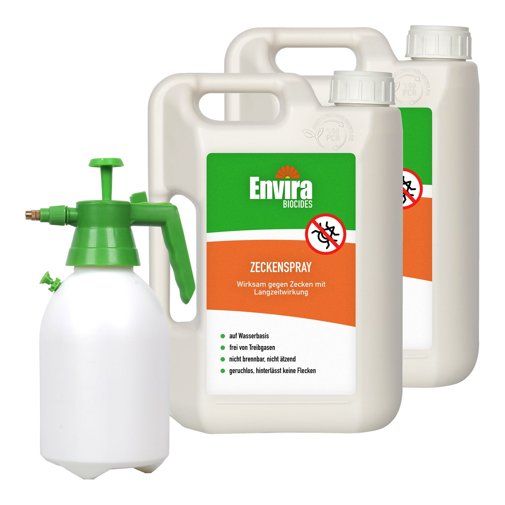 Envira Zeckenspray mit Drucksprüher