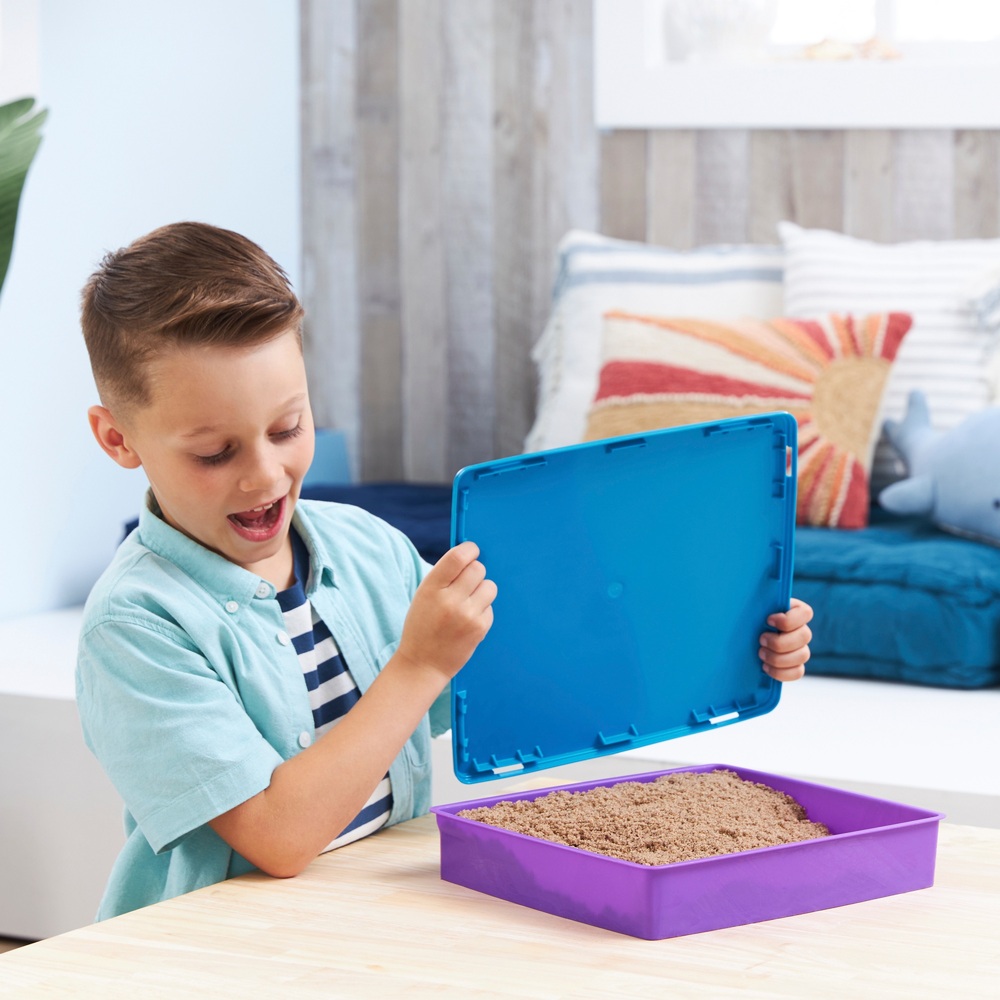 Kinetic Sand Deluxe Strandburg-Spielset