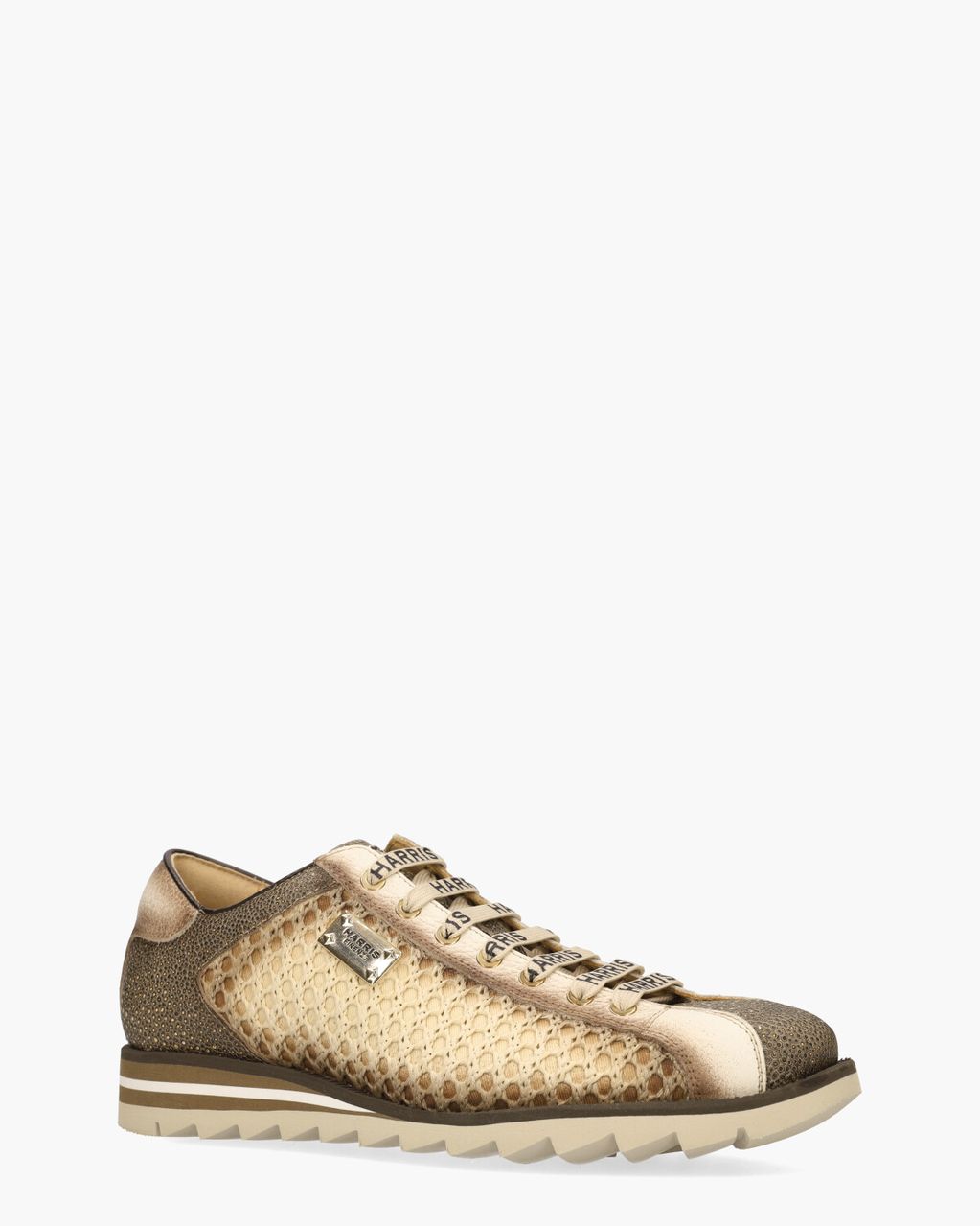 Harris 2817 Bruin/Off-White Herensneakers