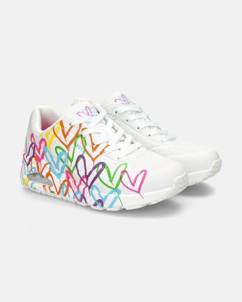 Skechers Uno Love Lage sneakers  - wit
