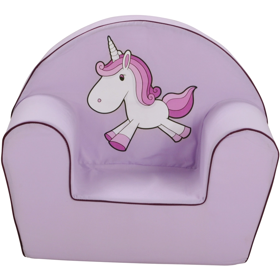 knorr toys® Kindersessel UMA. Das Einhorn rosa