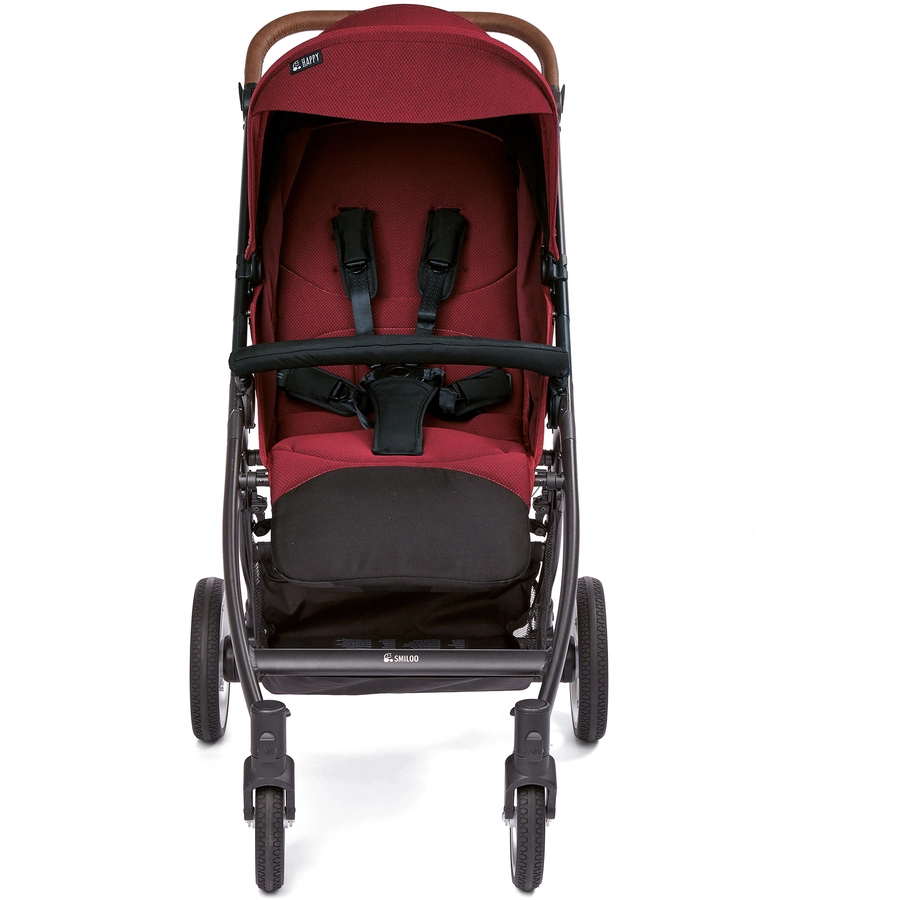 GESSLEIN Buggy SMILOO Happy+ blacktabak maroon