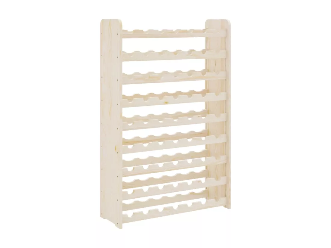 Casier à vin 72,5x25x111,5 Bois de pin massif