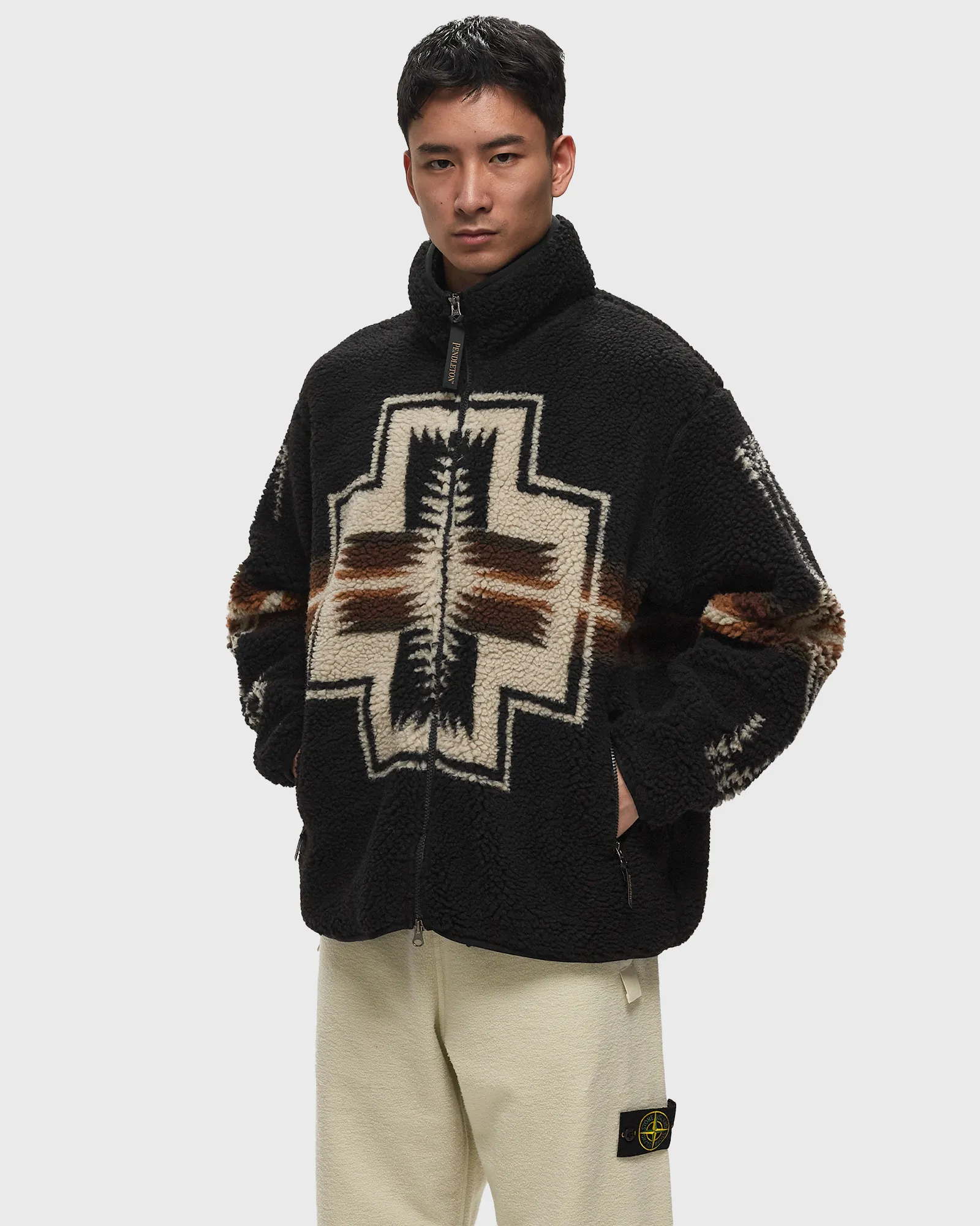 Pendleton BOA STAND BLOUSON BLACK HARDING