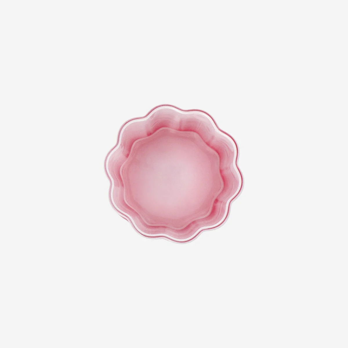 Drikkeglas med matteret rosa finish