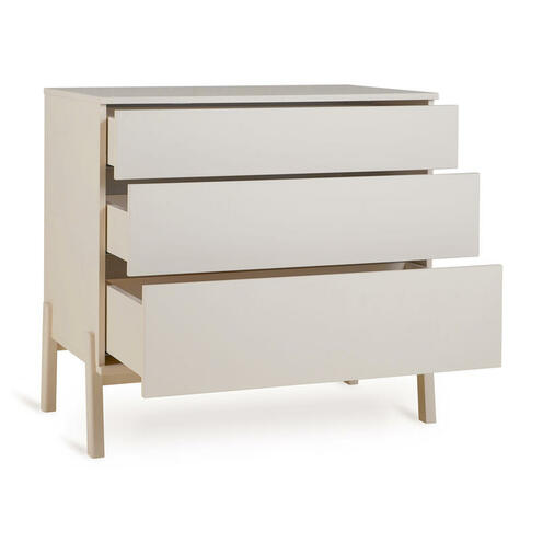 Commode 3 tiroirs ASHI Argile - QUAX