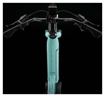 Vélo Cargo Longtail Électrique Trek Fetch  2 Shimano Deore 10V 500Wh 20'' Vert Sauge