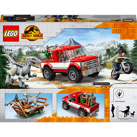 LEGO® Jurassic World Blue og Beta – velociraptor-fangst 76946
