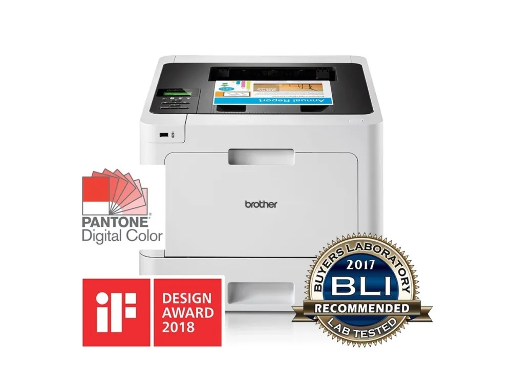 Brother HL-L8260CDW - Printer - farve - Duplex - laser - A4/Legal - 2400 x 600 dpi - op til 31 spm (mono) / op til 31 spm (farve) - kapacitet: 300 ark - USB 2.0, Gigabit LAN, Wi-Fi(n), USB vært
