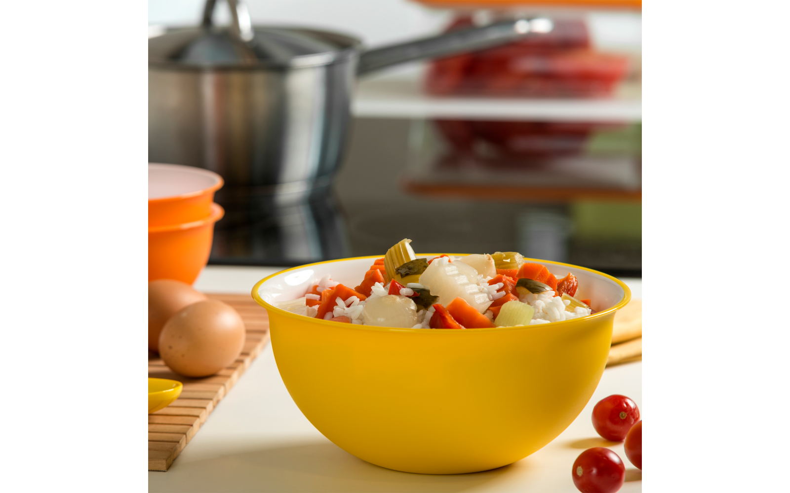 Omada Salatschüssel 20 cm 1,7 Liter hellgrün