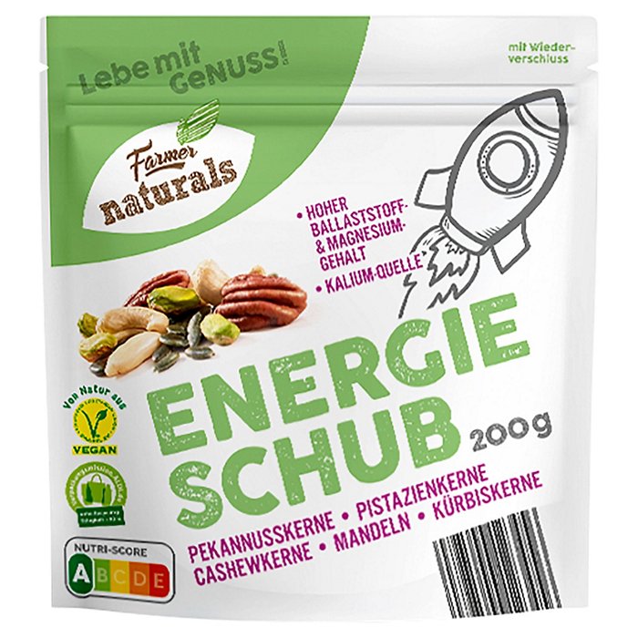 FARMER NATURALS GeNuss-Mix 200 g, Energieschub
