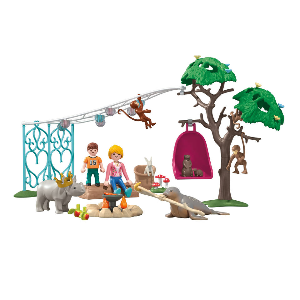 PLAYMOBIL Animals & Friends grappig verjaardagsfeestje 71855
