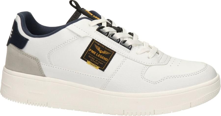 PME Legend Gobbler Lage sneakers Leren Sneaker Heren Wit