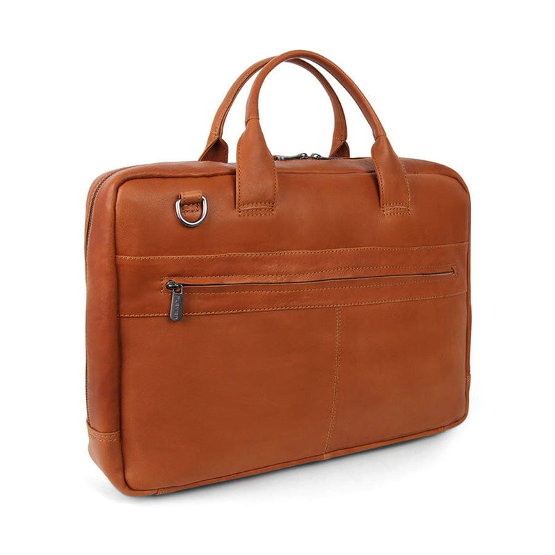 Plevier Lloyd Laptoptas 15,6 inch Cognac