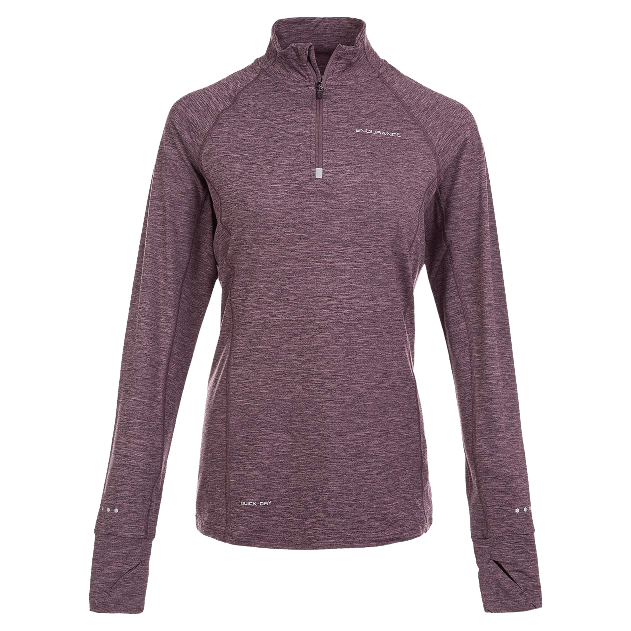 Endurance Canna V2 W Melange Performance Midlayer - Mellomlag