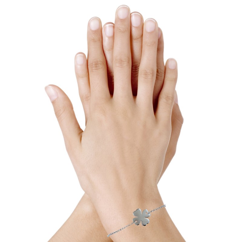 Bracelet Trèfle Argent 925