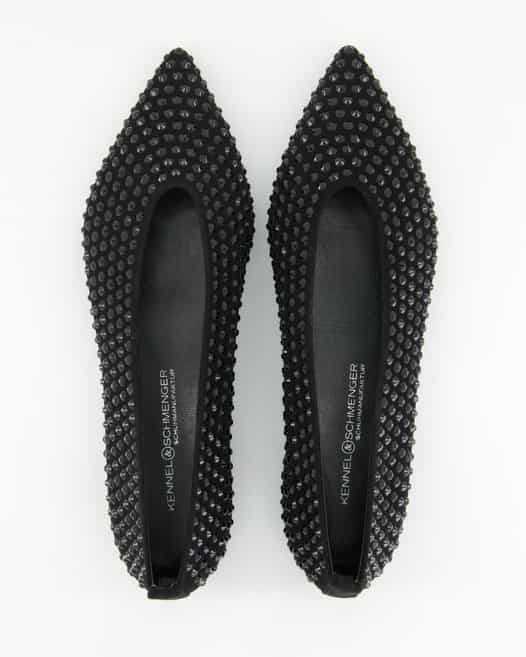 Kennel & Schmenger Greta Ballerinas in Schwarz