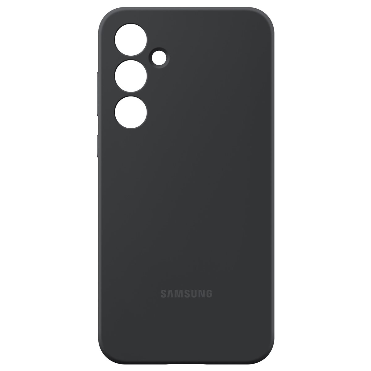 Galaxy A55 Silikon Cover Hülle (EF-PA556TBEGWW) - Schwarz