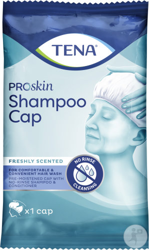 Tena ProSkin Shampoo Cap Bonnet Shampoing Hygiénique 1 Pièce