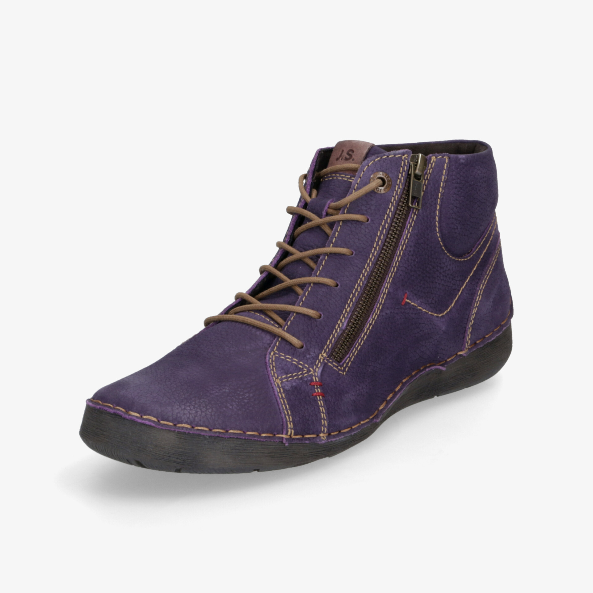 Josef Seibel Fergey 67 Unisex Stiefeletten lila