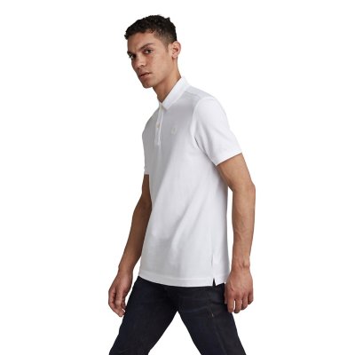 Polo à manches courtes homme Dunda Slim BLANC G-STAR