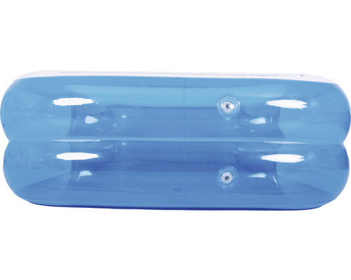 Opzetzwembad Fast-Set-Pool Familypool PVC rechthoekig 197x143x49 cm zonder accessoires blauw/wit