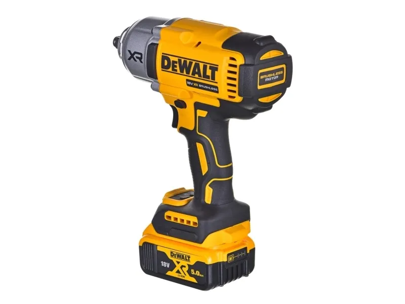 DeWALT DCF900P2T-QW, Momentnøgle, Børstefri, Sort, Gul, 1/2
