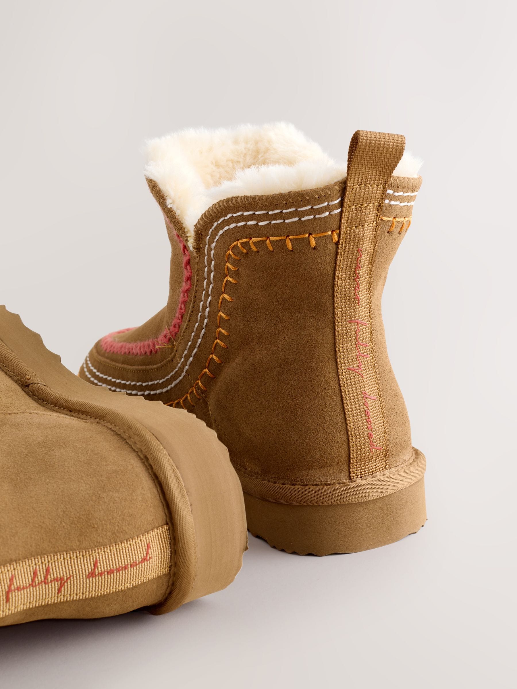 Lichtbruin - Never Fully Dressed Suede Leather Boots