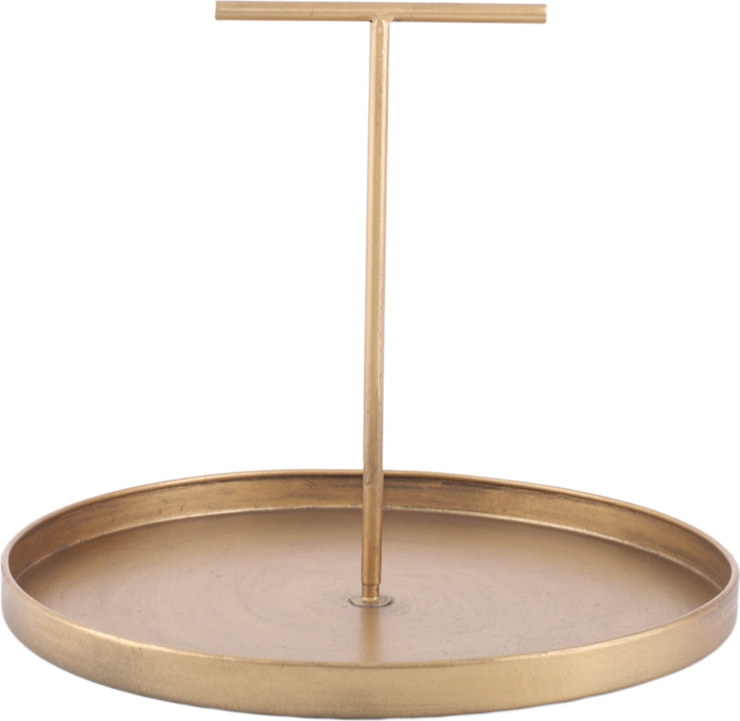 Dienblad Ambo goud D 30 H 32 cm