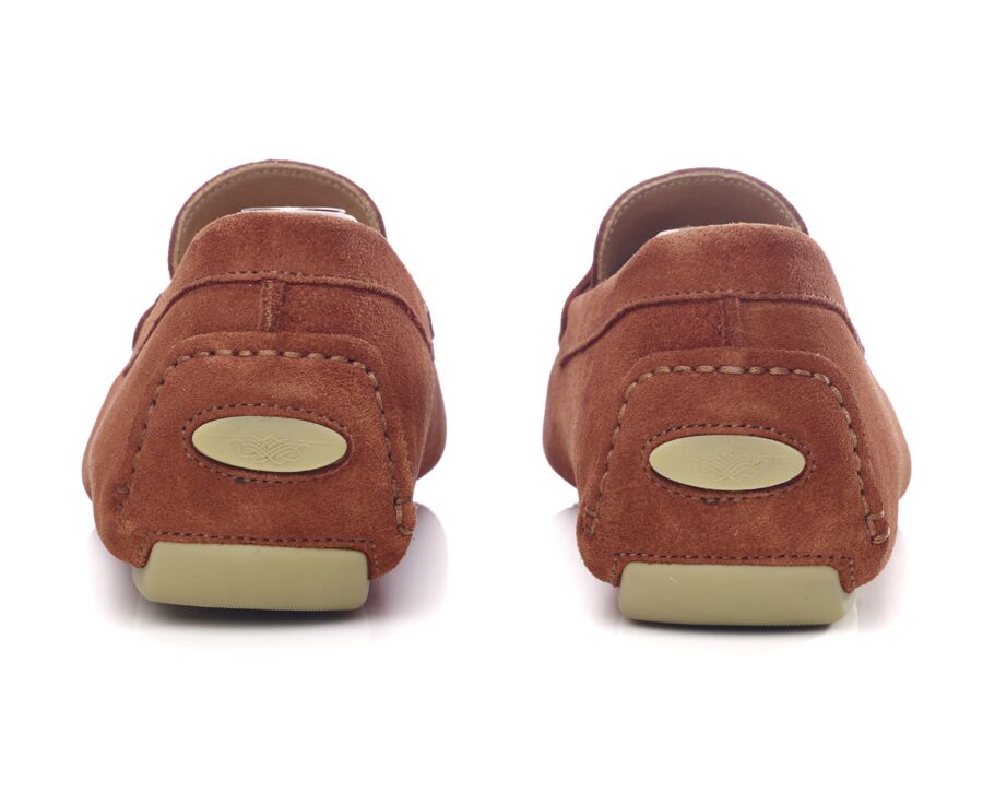 Mocassin homme été Velours Brique - SEACREST II