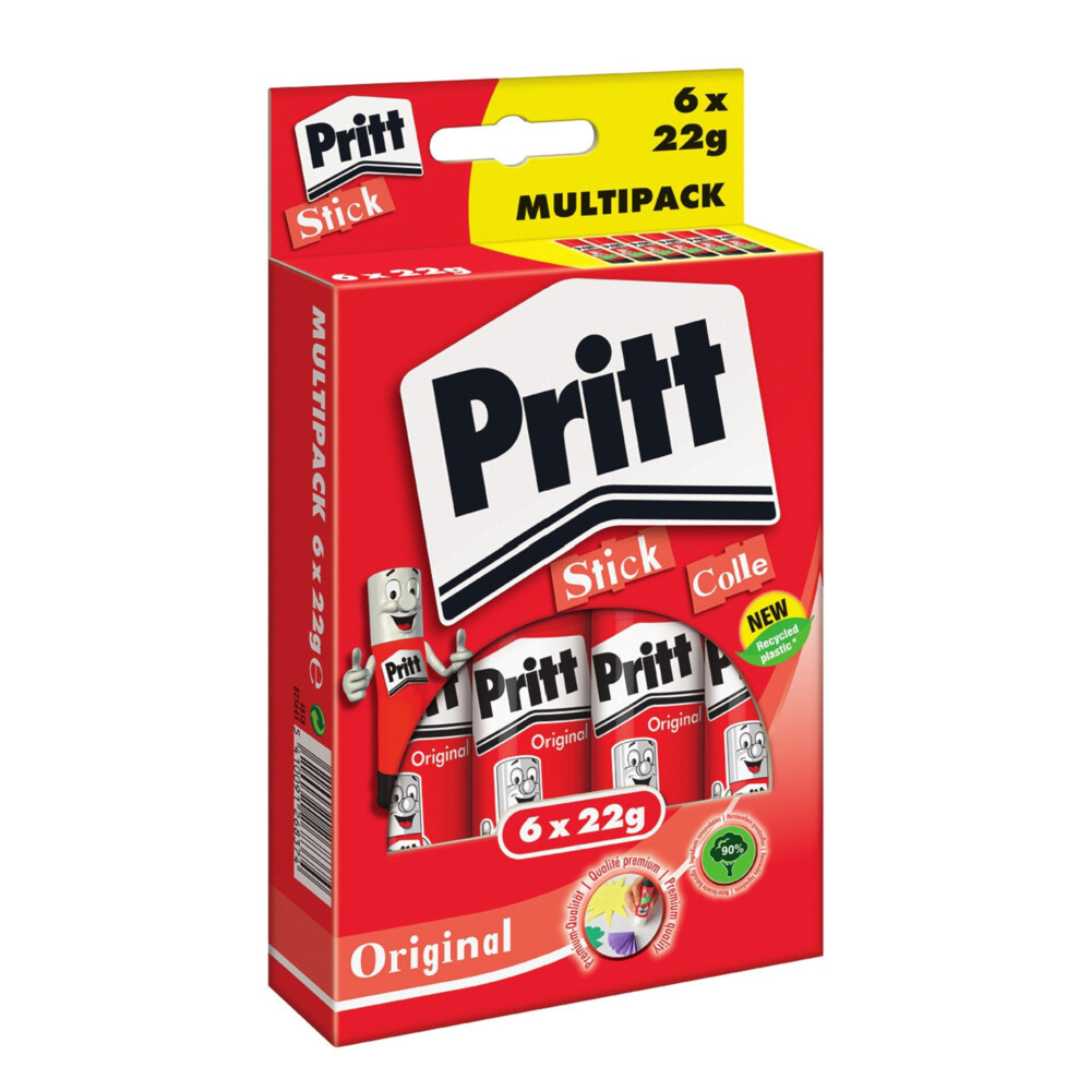 Pritt Plakstift Original6 x 22 gr