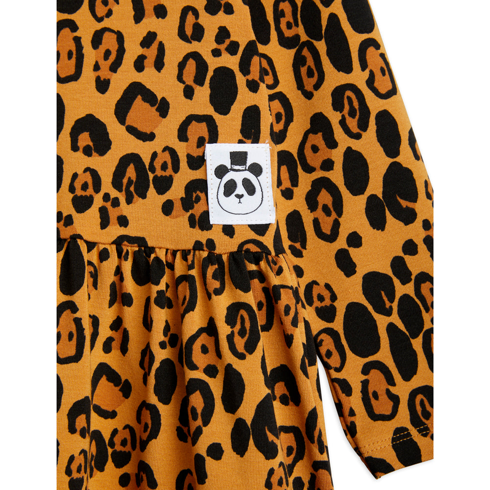 Basic leopard kjole