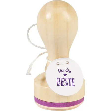 Heyda Stempel rund für die Beste