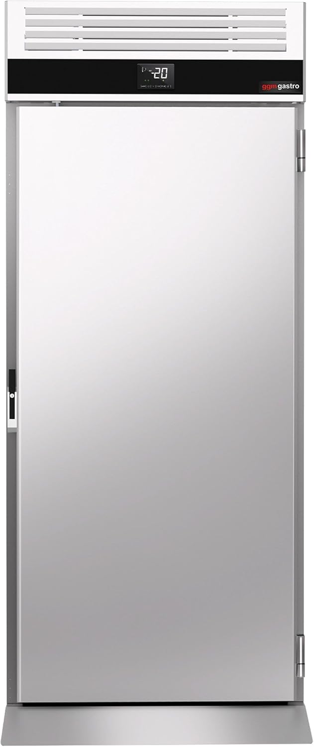 GGM Gastro EinfahrTiefkühlschrank Edelstahl PREMIUM - GN 2/1 - GN 1/1 - EN 600x400-700 Liter - mit 1 Tür