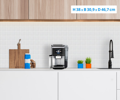 Siemens EQ.700 Integral TQ717R03 Roestvrijstaal