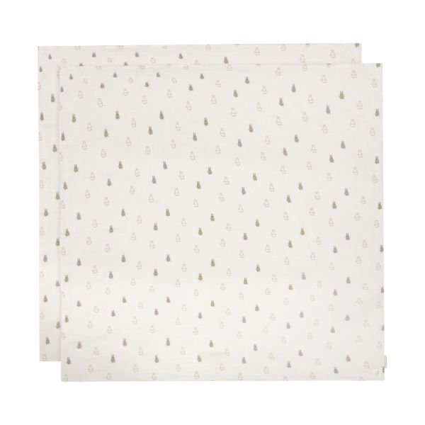 Jollein Miffy Hydrofiel Doek - 2 Stuks - Nougat