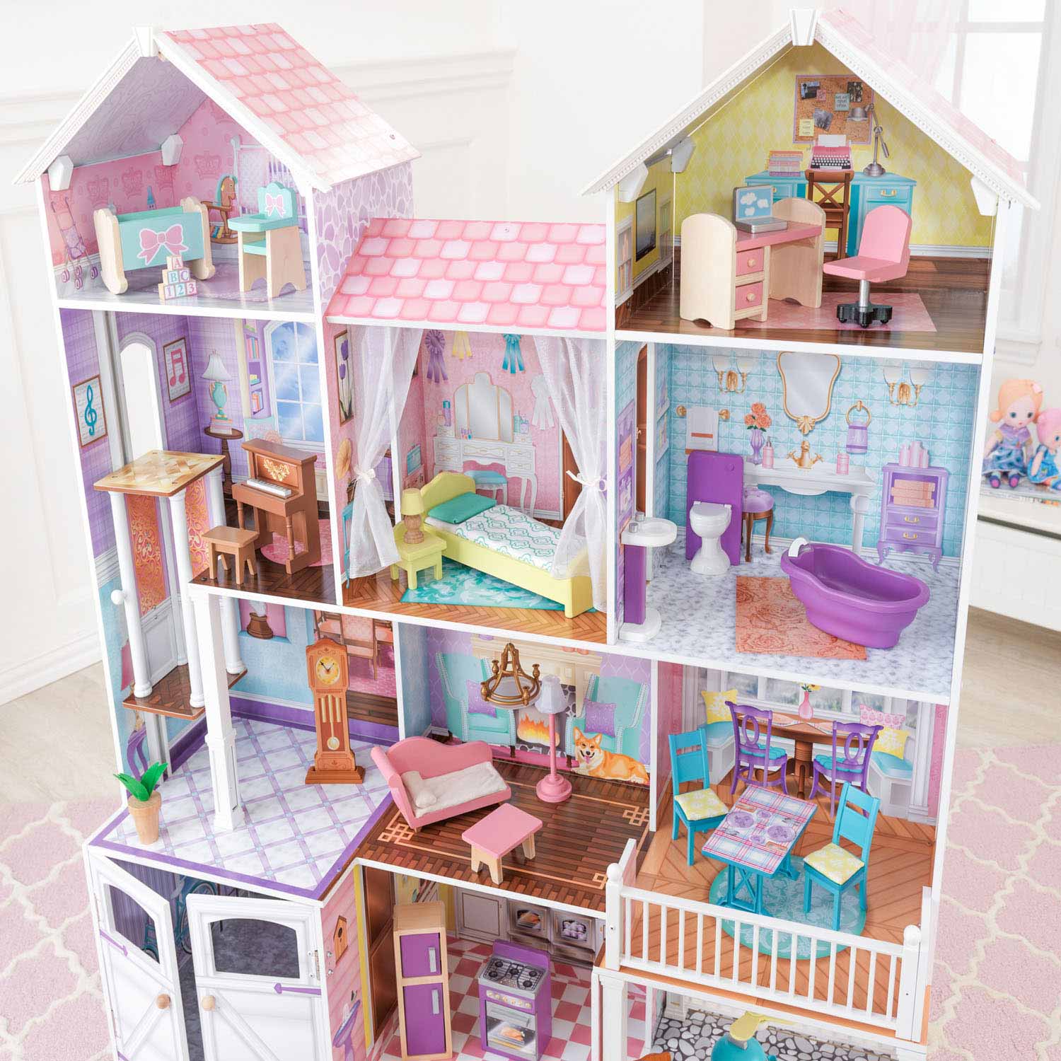 KidKraft Houten Poppenhuis Country Estate