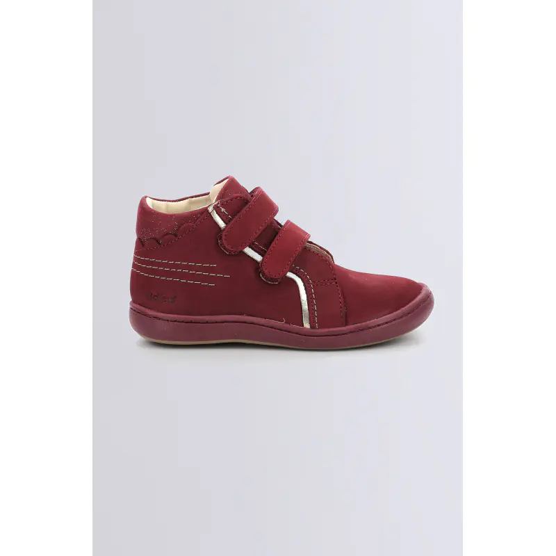 KICKMARY BORDEAUX BOTTINES Cuir Fille