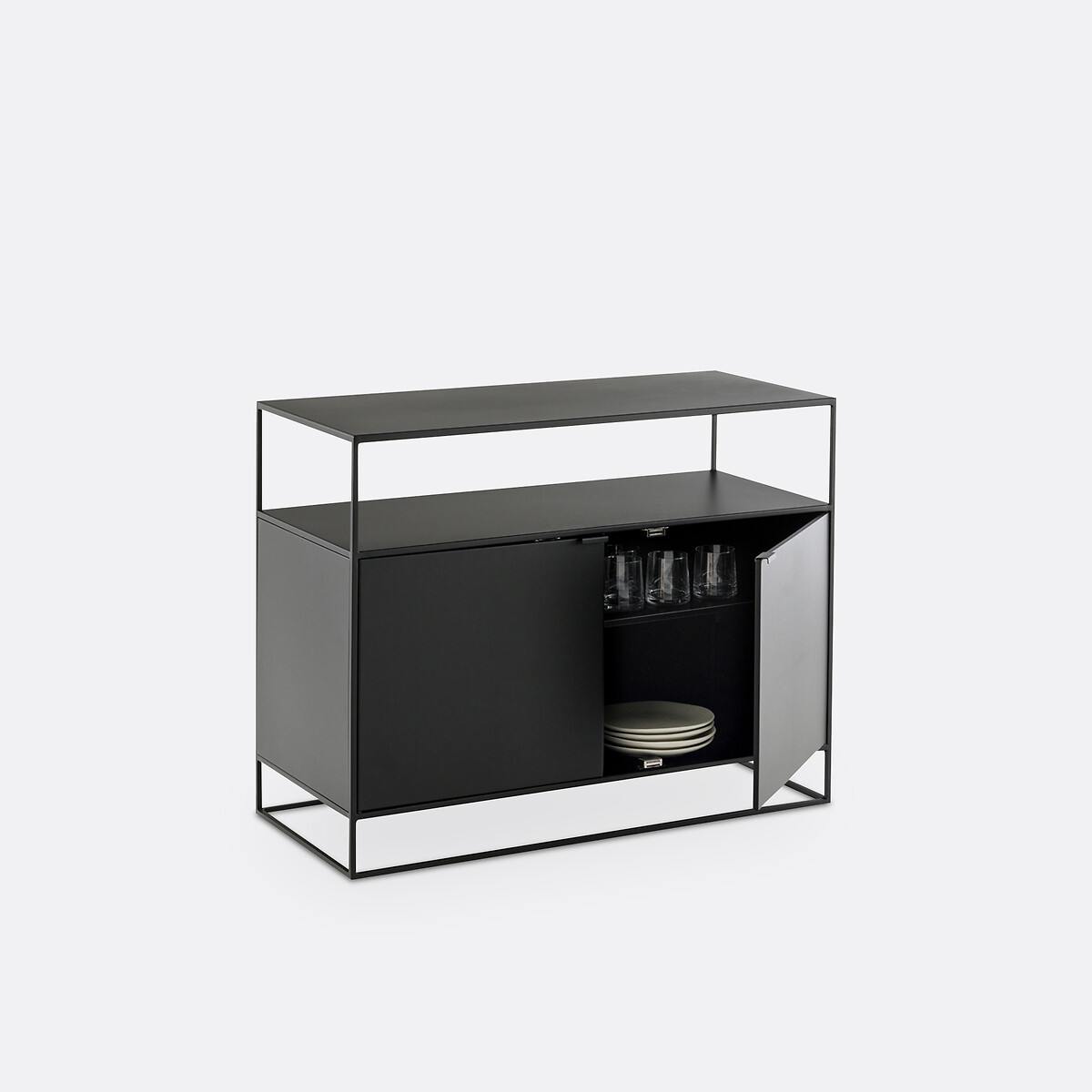 LA REDOUTE INTERIEURS<br>Móvel buffet em aço, Miva