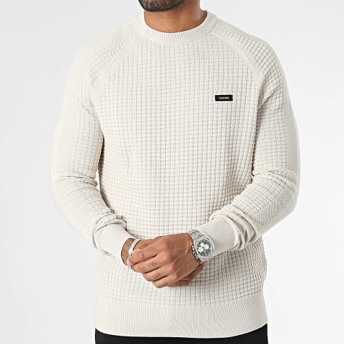 Pull Texture Mix 1476 Beige Clair