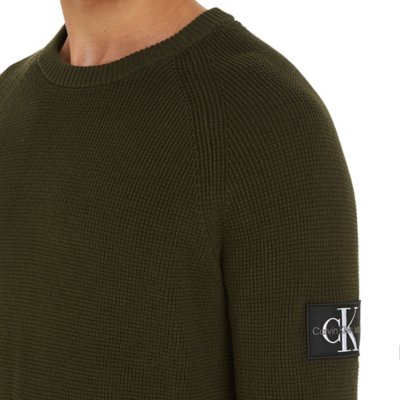Sweatshirt homme Badge Easy CALVIN KLEIN