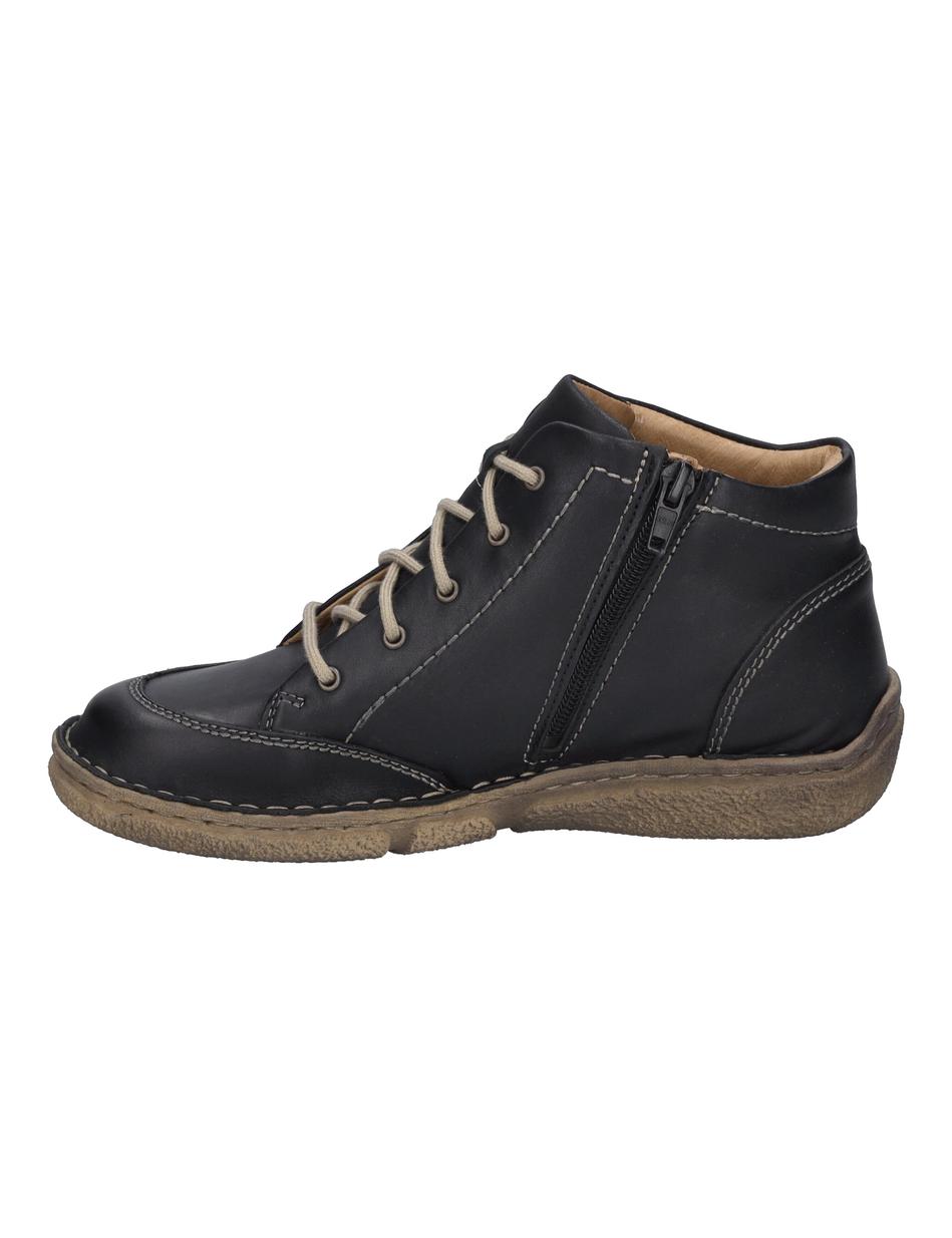 Stiefelette Neele 01, schwarz-kombi