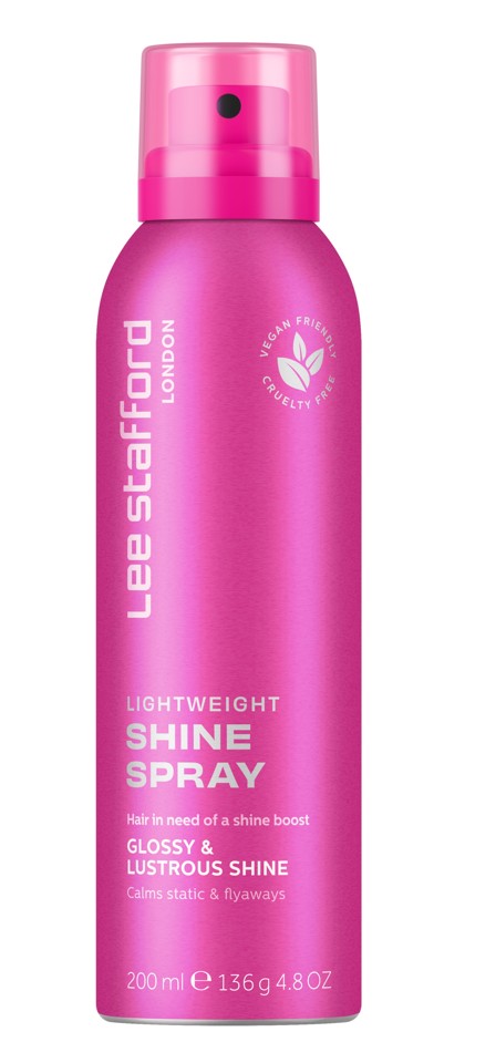 Lee Stafford - Lightweight Shine Spray 200 ml - Hårspray
