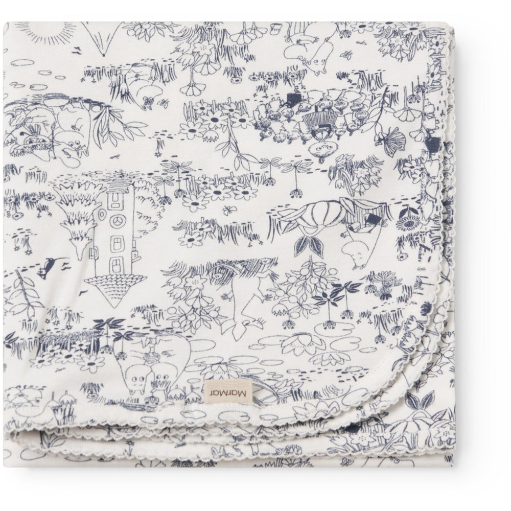 Køb MarMar Newborn Modal Smooth Print Moominvalley Alida Tæppe