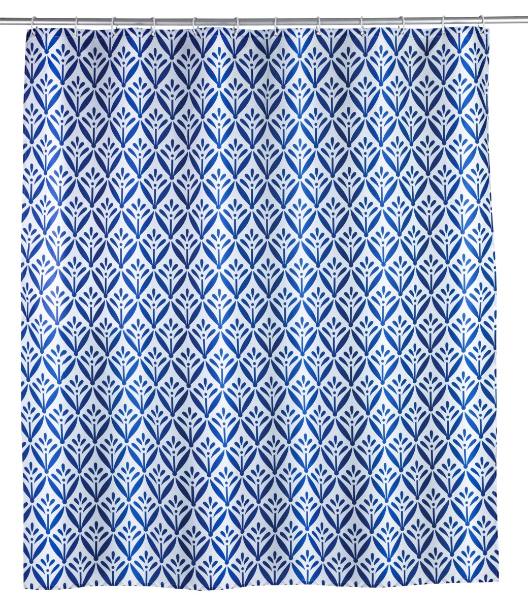 Wenko douchegordijn 180x200cm Lorca inclusief ringen