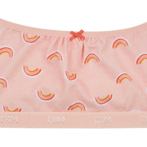 DIM - POCKET COTON BRASSIERE PACK X3 - Rose
