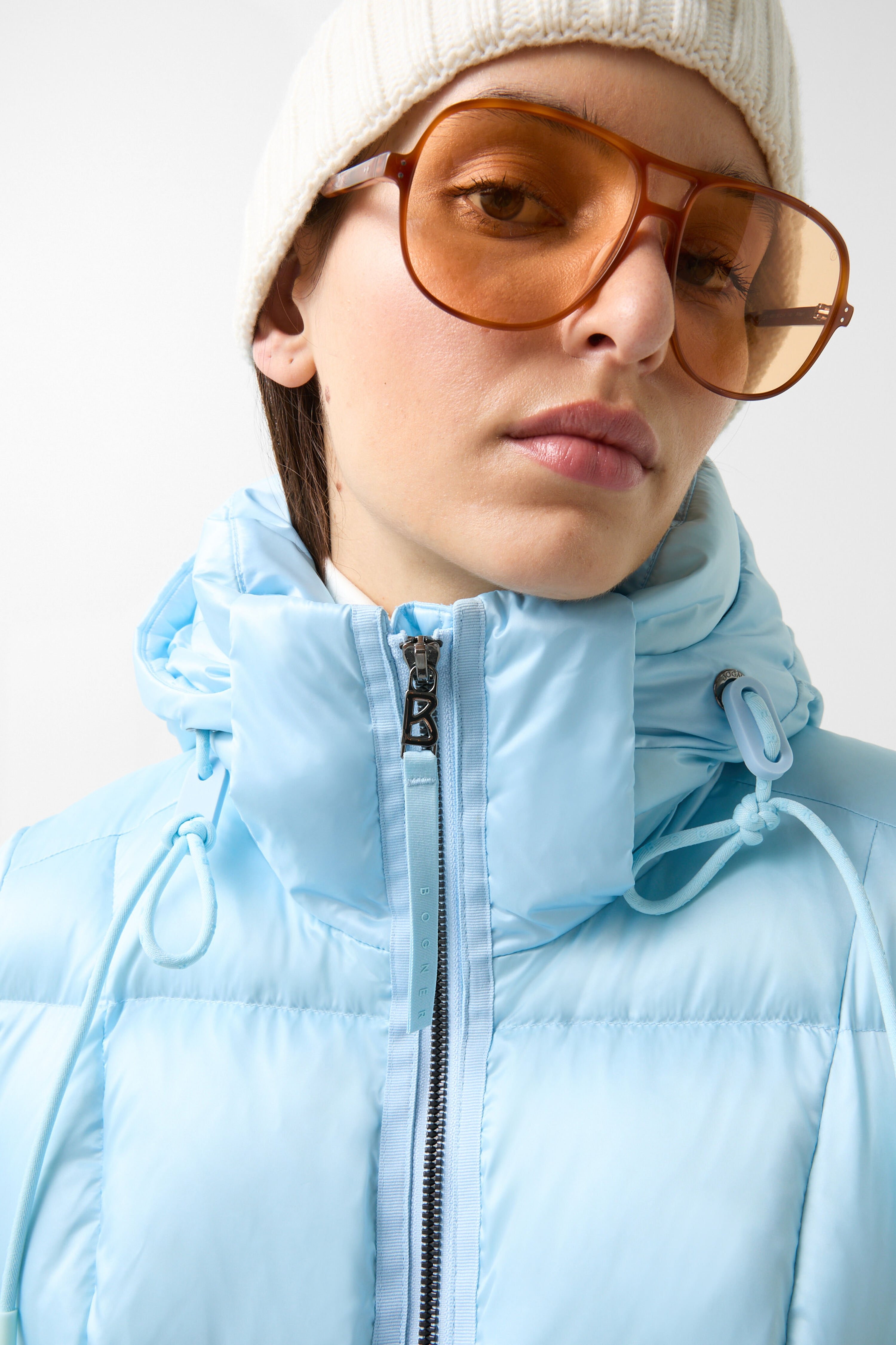 Feline Down Jacket Dame 319/Iced Water