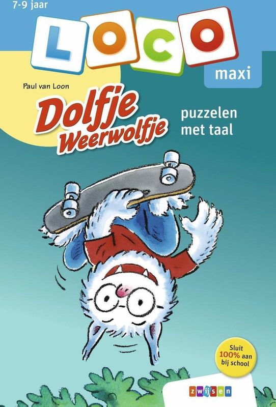 Loco Maxi  -   Loco maxi Dolfje Weerwolfje puzzelen met taal