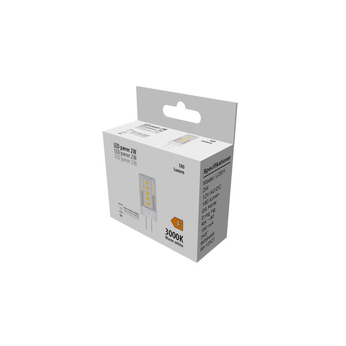 LED-stiftpære 2 W G4